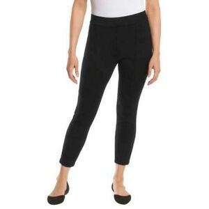 Anne Klein Charcoal Cropped Pull-On Ankle Pants Women’s XXL  Stretch Heavyweight